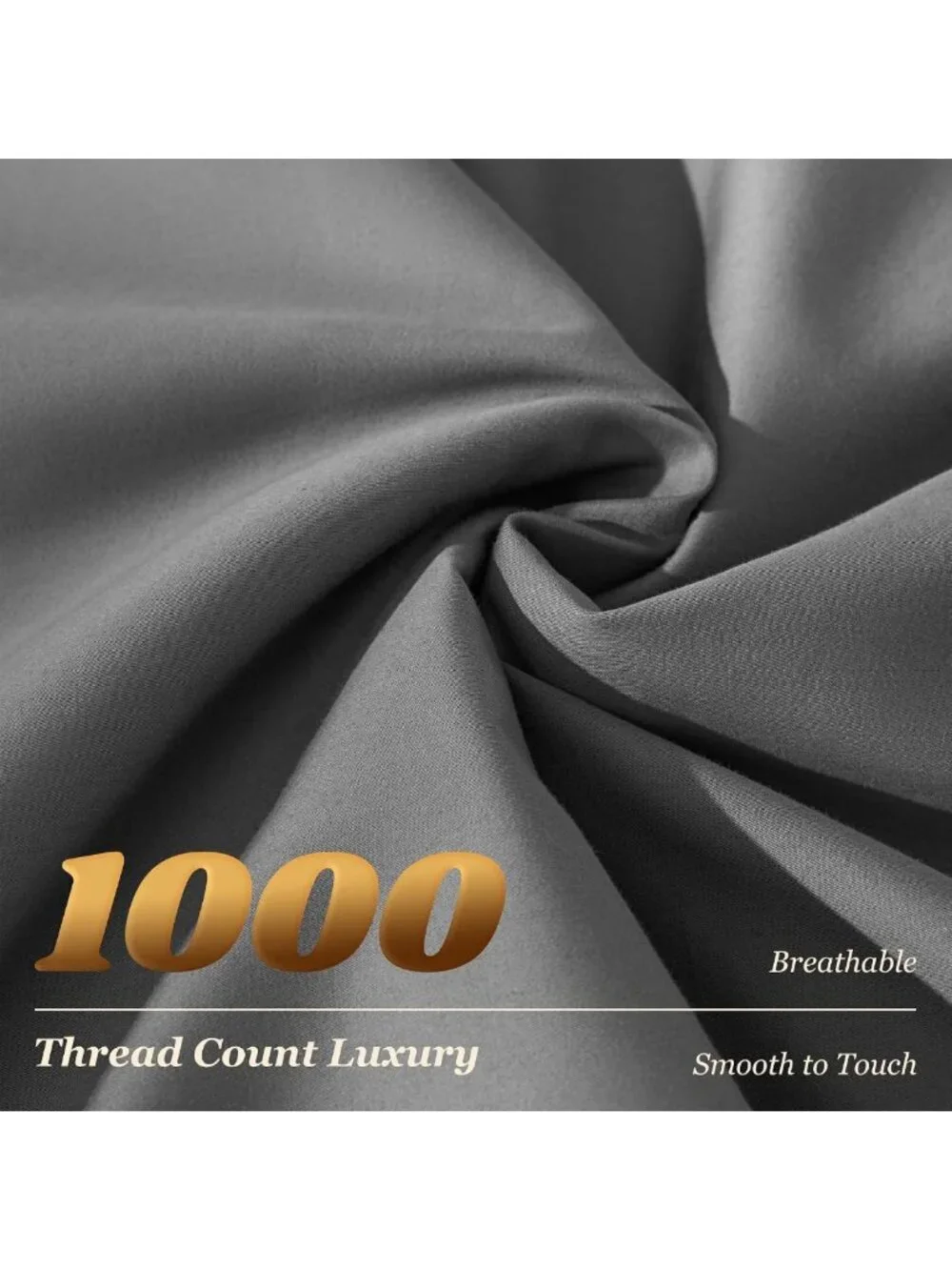 Luxurious 100% Egyptian Cotton Full Sheets Set, 16